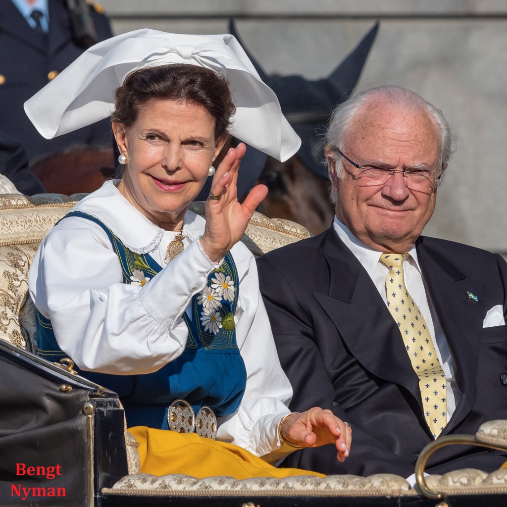 Carl XVI Gustaf and Queen Silvia